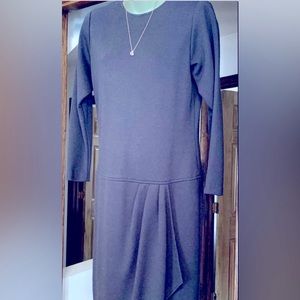 Breli Originals Midcalf charcoal gray dress